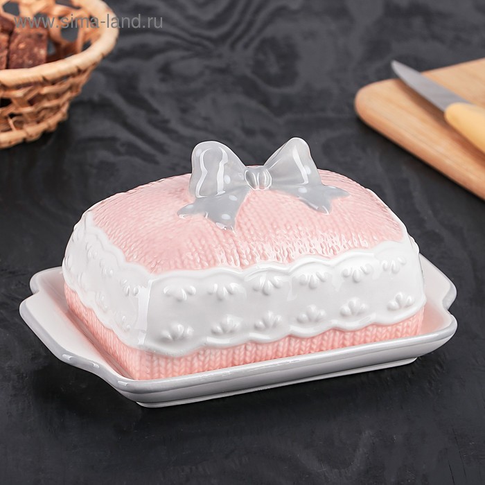 Маслёнка «Тепло сердец»,19×12×10 см
Маслёнка «Тепло сердец»,19×12×10 см