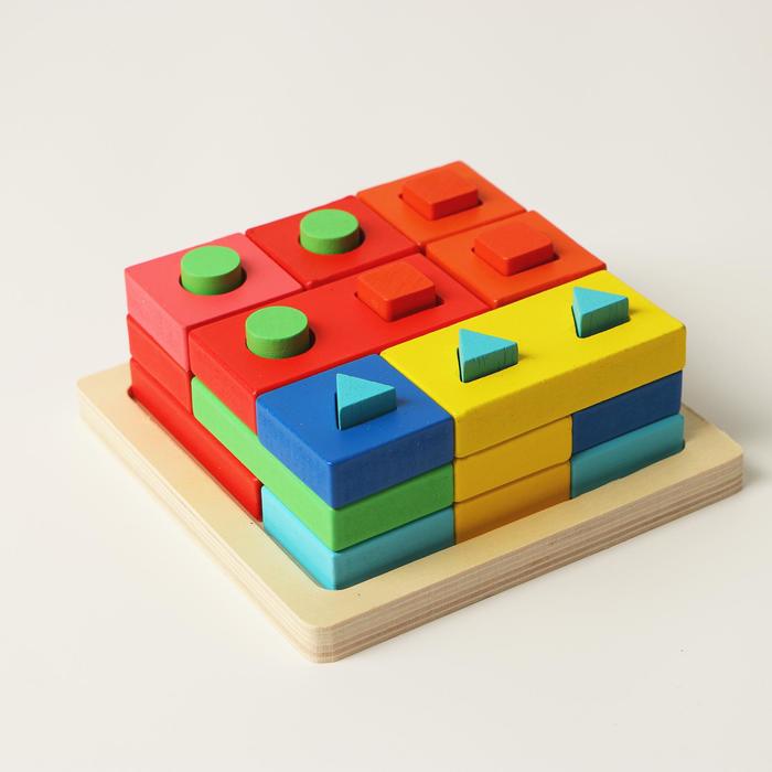 Пирамидка логическая «Тренируем логику»
Пирамидка логическая «Тренируем логику»