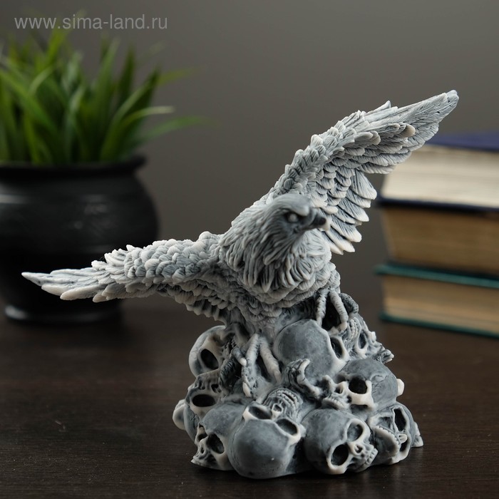 Сувенир "Орел на черепах" 14см
Сувенир "Орел на черепах" 14см