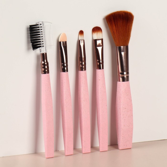Набор кистей для макияжа «Ева», 5 предметов, цвет МИКС
Набор кистей для макияжа «Ева», 5 предметов, цвет МИКС