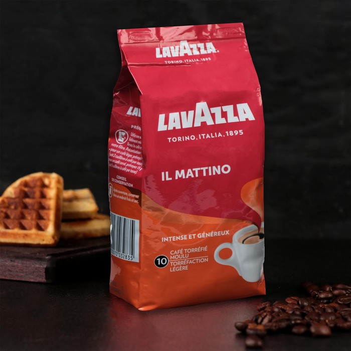 Кофе молотый LAVAZZA Il Mattino, 250 г
Кофе молотый LAVAZZA Il Mattino, 250 г