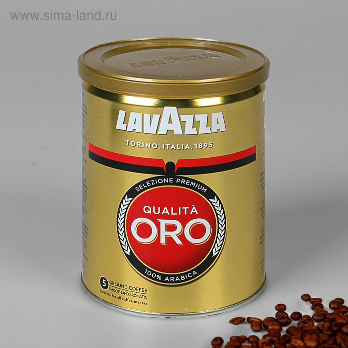 Кофе молотый LAVAZZA Oro, 250 г
Кофе молотый LAVAZZA Oro, 250 г