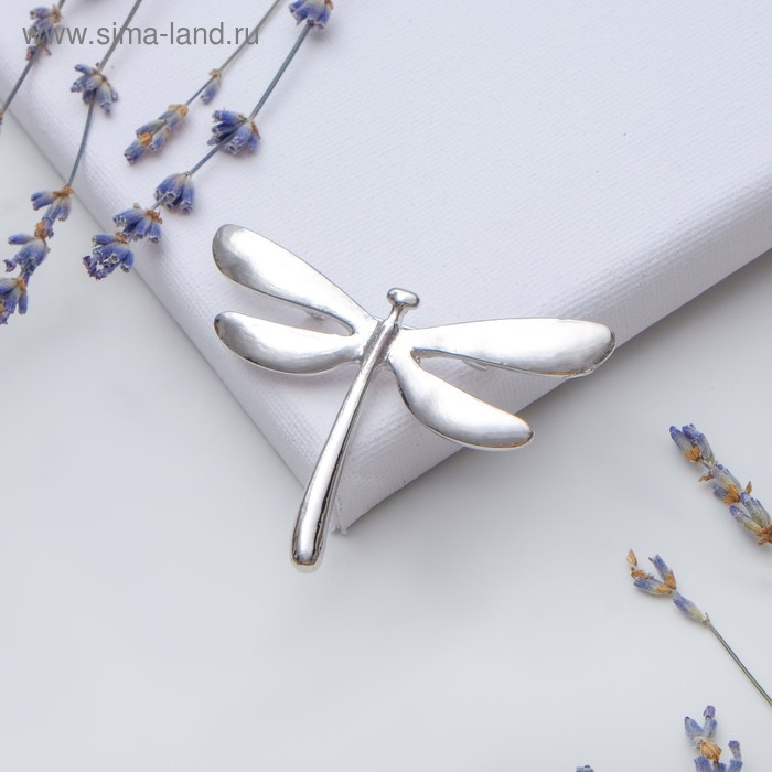 Брошь "Стрекоза", цвет серебра
Брошь "Стрекоза", цвет серебра