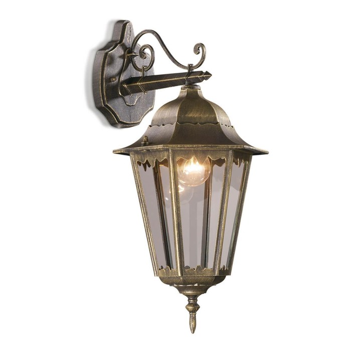 Уличный настенный светильник LANO, 1x60Вт, E27, IP44, цвет бронза
Уличный настенный светильник LANO, 1x60Вт, E27, IP44, цвет бронза