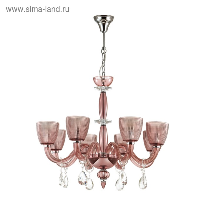 Люстра PIREA 8x40Вт E14 хром
Люстра PIREA 8x40Вт E14 хром