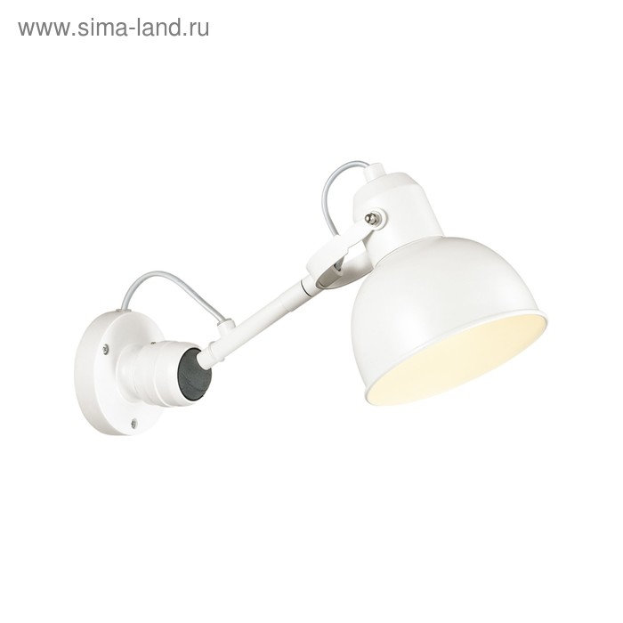 Светильник на кронштейне ARTA 40Вт E14 белый
Светильник на кронштейне ARTA 40Вт E14 белый