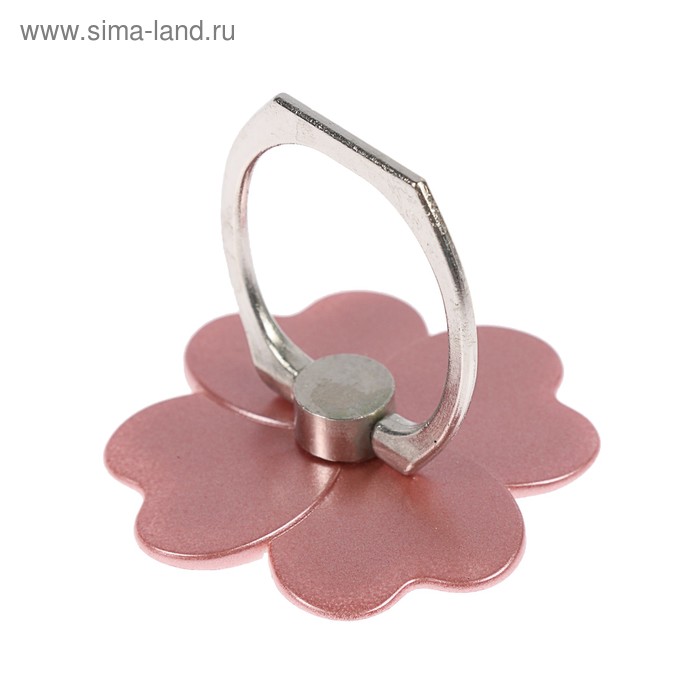 Держатель-подставка с кольцом для телефона LuazON, в форме цветка, розовый
Держатель-подставка с кольцом для телефона LuazON, в форме цветка, розовый