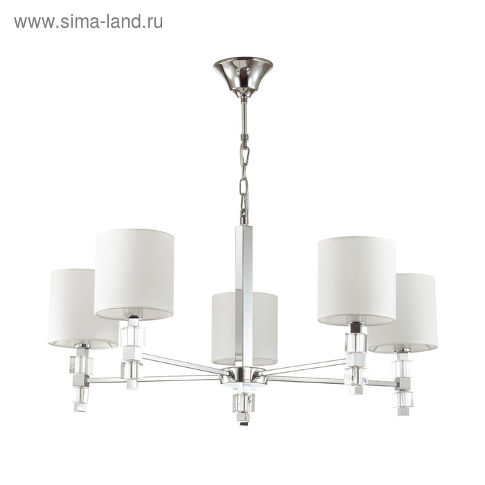 Люстра PAVIA 5x40Вт E14 хром 
Люстра PAVIA 5x40Вт E14 хром