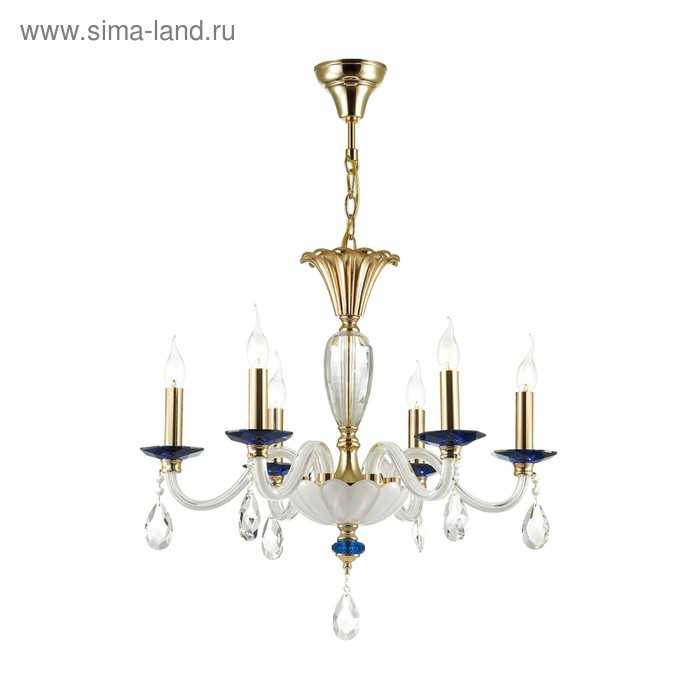 Люстра ELEFI 6x40Вт E14 золото
Люстра ELEFI 6x40Вт E14 золото