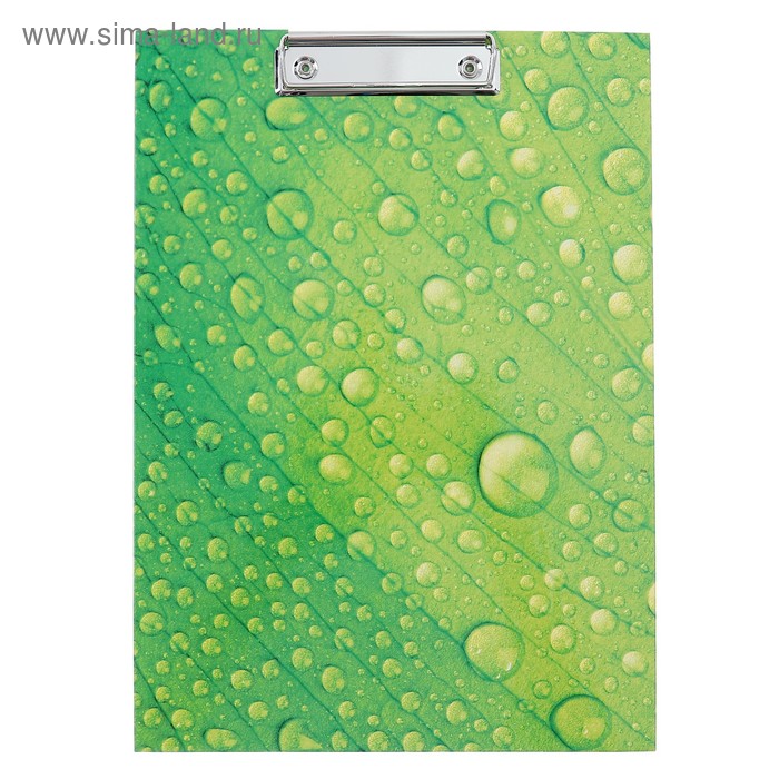 Планшет с зажимом А4, ламинированный картон Канцбург «Капли»
Планшет с зажимом А4, ламинированный картон Канцбург «Капли»