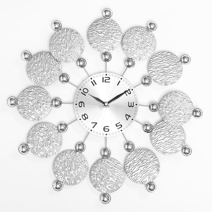 Часы настенные, серия: Интерьер,"Зеркальные сферы",плавный ход,38 х 38 см,d циферблата=13 см
Часы настенные, серия: Интерьер,"Зеркальные сферы",плавный ход,38 х 38 см,d циферблата=13 см