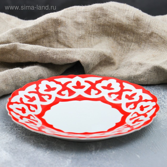 Тарелка 175 Пахта красная 18 см
Тарелка 175 Пахта красная 18 см