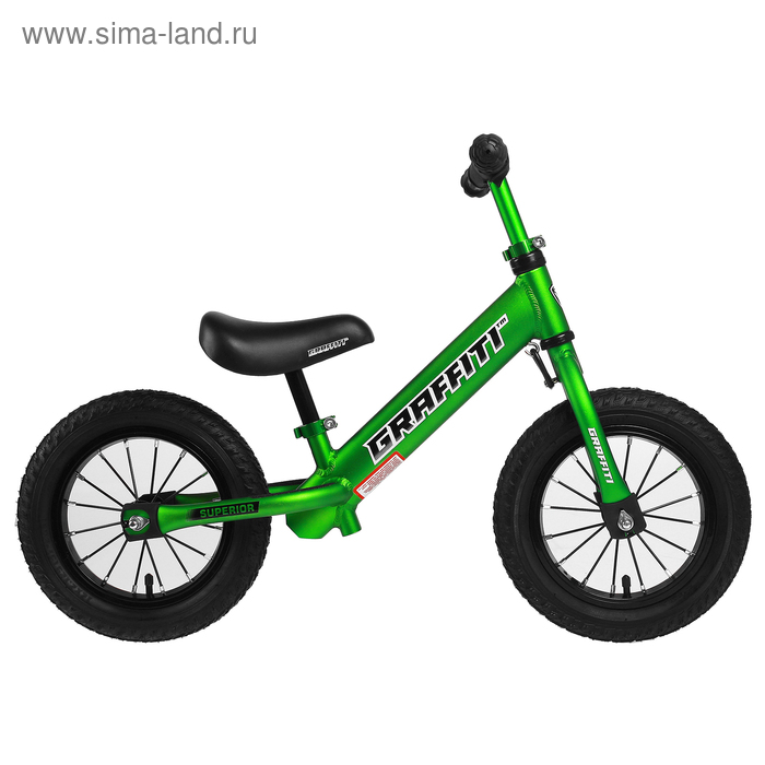 Беговел 12" GRAFFITI Superior, цвет зелёный
Беговел 12" GRAFFITI Superior, цвет зелёный