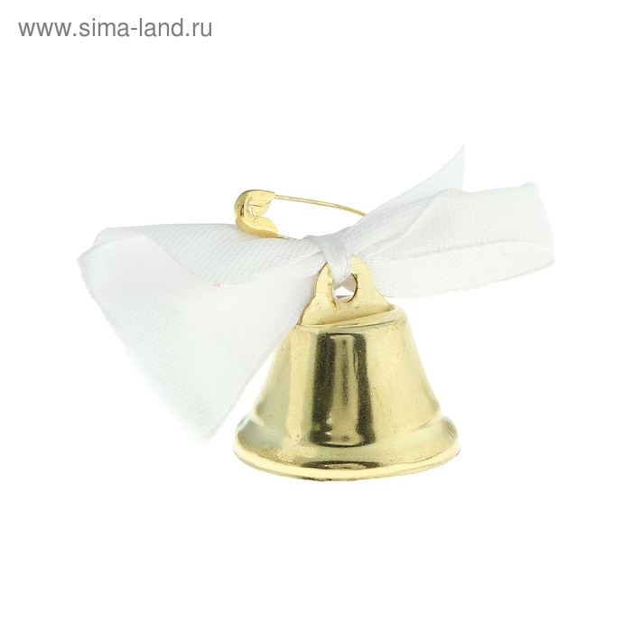 Колокольчик "Звоночек", атласный бант , белый
Колокольчик "Звоночек", атласный бант , белый