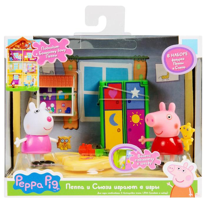 фото Игровой набор «пеппа и сьюзи играют в игры» peppa pig