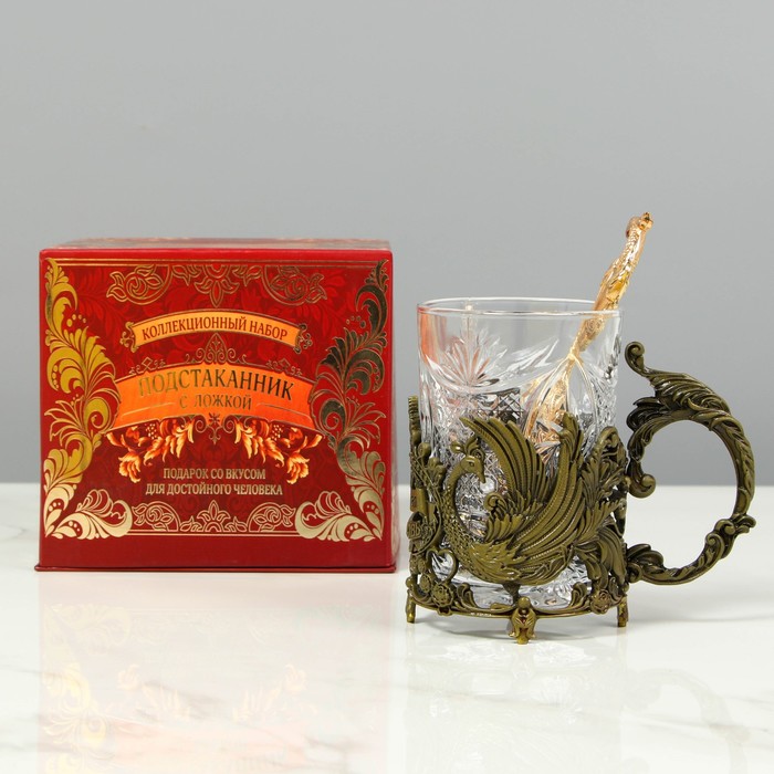 Подарочный набор подстаканник с ложкой «Лучшая свекровь» 
Подарочный набор подстаканник с ложкой «Лучшая свекровь»