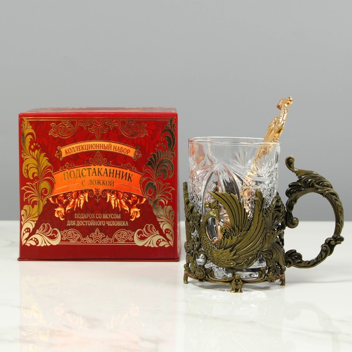 Подарочный набор подстаканник с ложкой «Любимая теща»
Подарочный набор подстаканник с ложкой «Любимая теща»