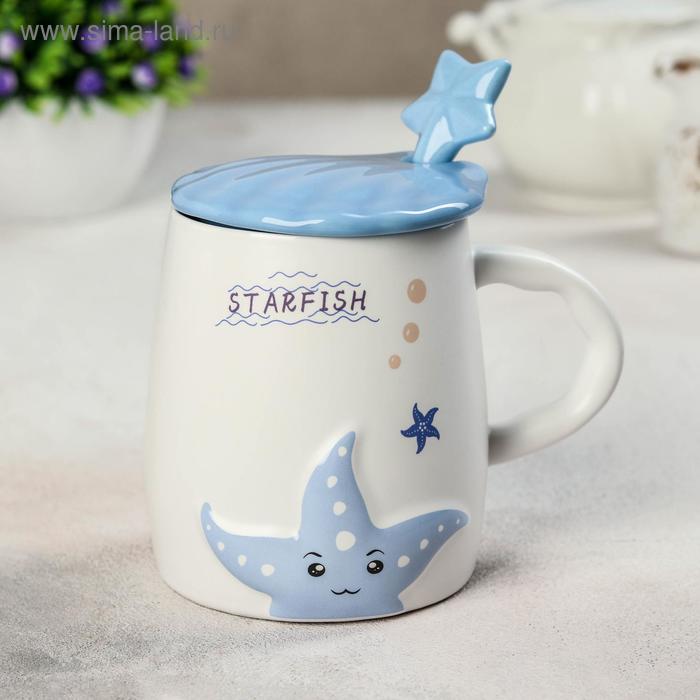 Кружка керамическая с крышкой и ложкой «Звезда», 400 мл, рисунок МИКС
Кружка керамическая с крышкой и ложкой «Звезда», 400 мл, рисунок МИКС