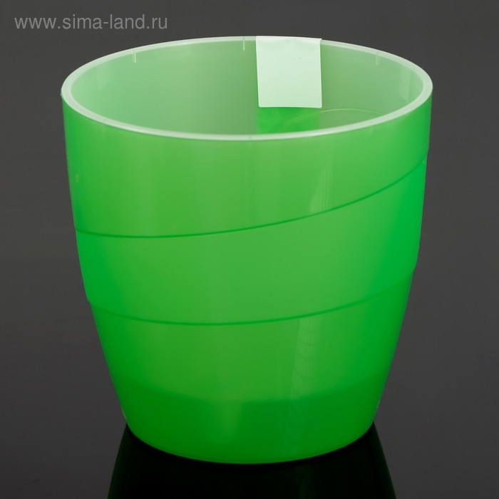 Кашпо со вставкой «Грация», 2,8 л, цвет зелёный
Кашпо со вставкой «Грация», 2,8 л, цвет зелёный