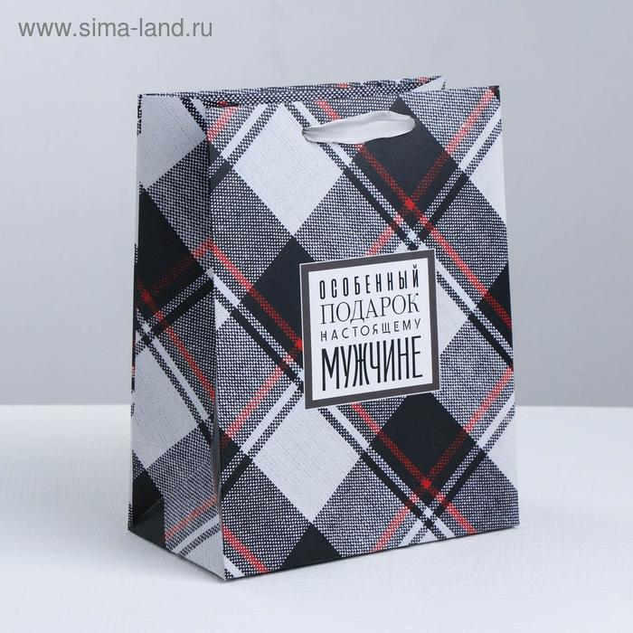 Пакет ламинированный вертикальный «Особенному мужчине», M 26 × 30 × 9 см
Пакет ламинированный вертикальный «Особенному мужчине», M 26 × 30 × 9 см