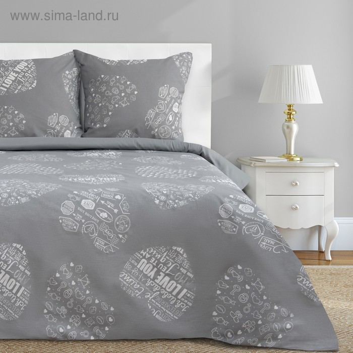 Постельное бельё "Этель" дуэт Te amo (вид 1) 143 х 215 см - 2 шт., 220 х 240 см, 70 х 70 см - 2 шт, бязь
Постельное бельё "Этель" дуэт Te amo (вид 1) 143 х 215 см - 2 шт., 220 х 240 см, 70 х 70 см - 2 шт, бязь