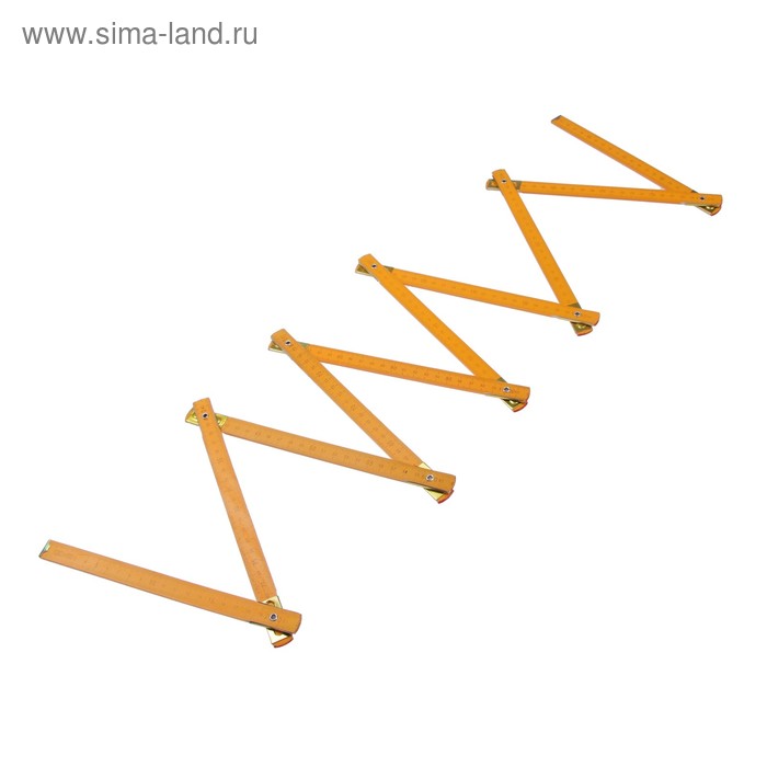 Метр складной ТУНДРА, деревянный, 2 м
Метр складной ТУНДРА, деревянный, 2 м