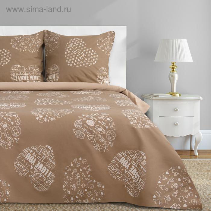 Постельное бельё "Этель" 1.5 сп Te amo (вид 3) 143 х 215 см,150 х 214 см, 70 х 70 - 2 шт, бязь
Постельное бельё "Этель" 1.5 сп Te amo (вид 3) 143 х 215 см,150 х 214 см, 70 х 70 - 2 шт, бязь