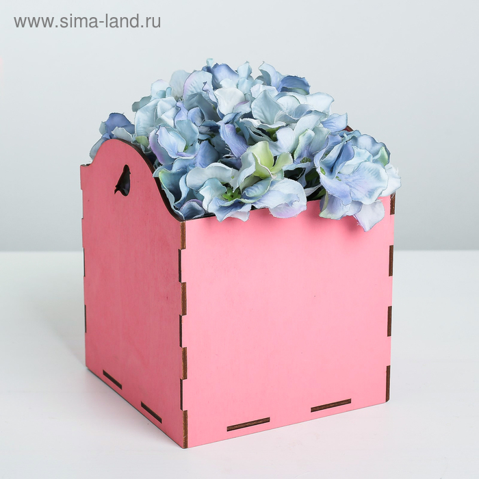 Кашпо флористическое, розовый, 15 × 15 × 16.8 см
Кашпо флористическое, розовый, 15 × 15 × 16.8 см