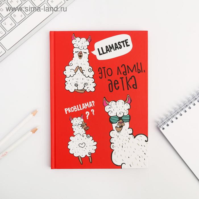 Ежедневник "Лама", А5, 80 листов 
Ежедневник "Лама", А5, 80 листов