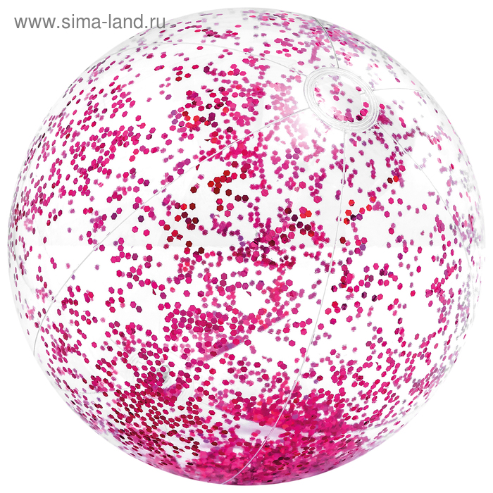 фото Мяч пляжный «блеск», d=51 см, от 3 лет, цвета микс, 58070np intex