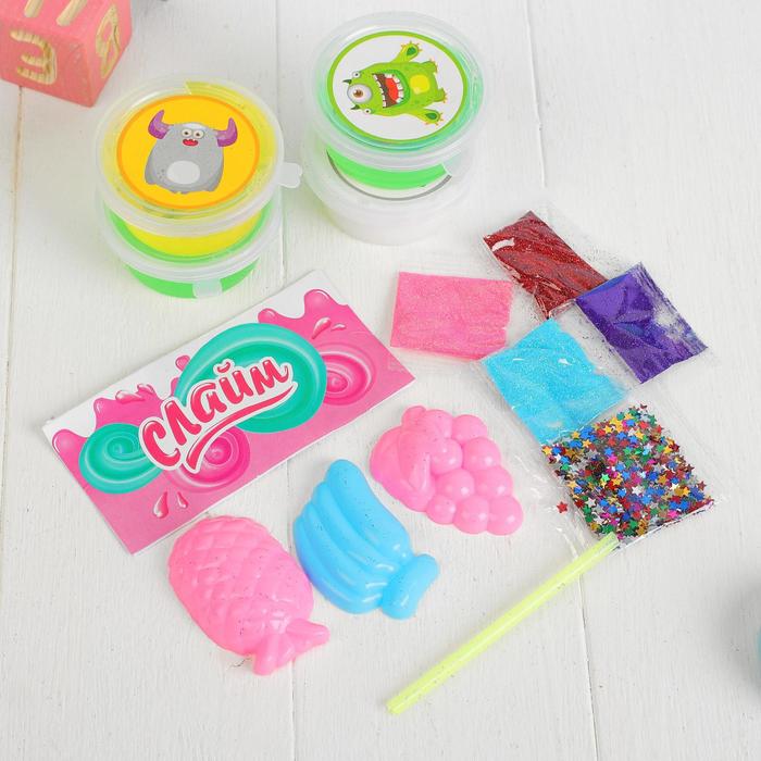 Набор лизунов «Слайм. Кондитер. Макаруны»
Набор лизунов «Слайм. Кондитер. Макаруны»