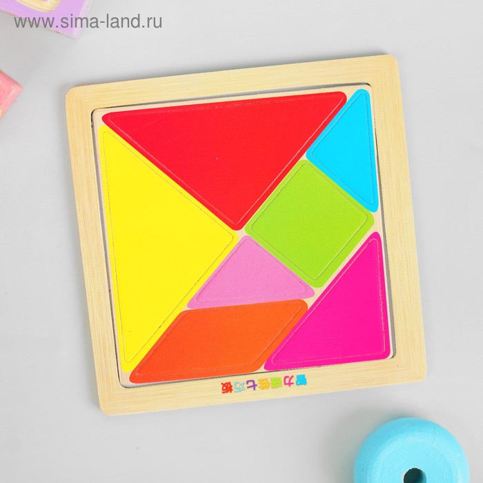 Головоломка «Танграм», на магнитном основании
Головоломка «Танграм», на магнитном основании