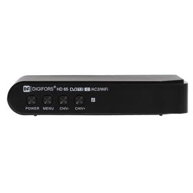 Приставка для цифрового ТВ Digifors HD 65, FullHD, DVB-T2/C, HDMI, RCA, USB, черная
Приставка для цифрового ТВ Digifors HD 65, FullHD, DVB-T2/C, HDMI, RCA, USB, черная