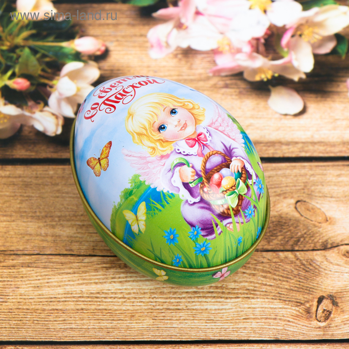 Свеча в баночке пасхальная «Со Светлой Пасхой!» (ангелочек), 9.3 х 10.2 см
Свеча в баночке пасхальная «Со Светлой Пасхой!» (ангелочек), 9.3 х 10.2 см