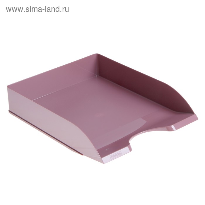 Лоток для бумаг горизонтальный, "ДЕЛЬТА. Agra", бордовый
Лоток для бумаг горизонтальный, "ДЕЛЬТА. Agra", бордовый