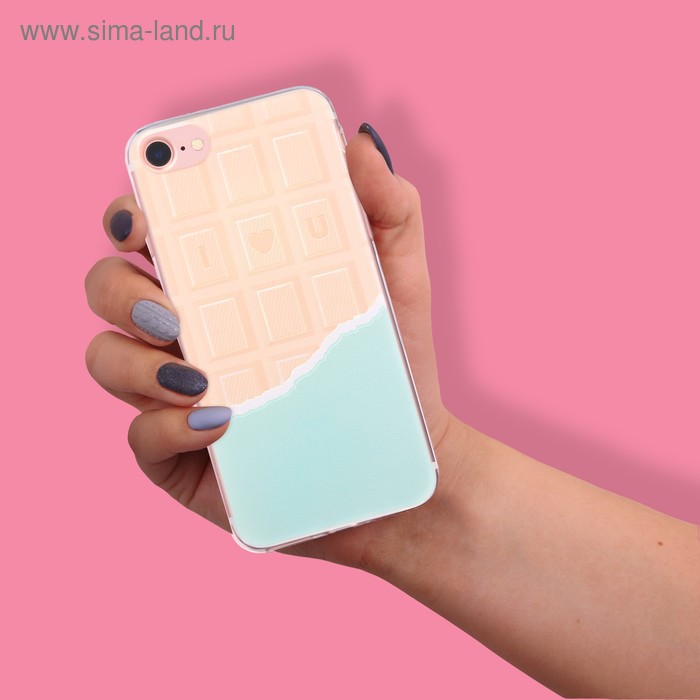 Чехол для телефона iPhone 7 с рельефным нанесением I love you, 6.5 × 14 см
Чехол для телефона iPhone 7 с рельефным нанесением I love you, 6.5 × 14 см