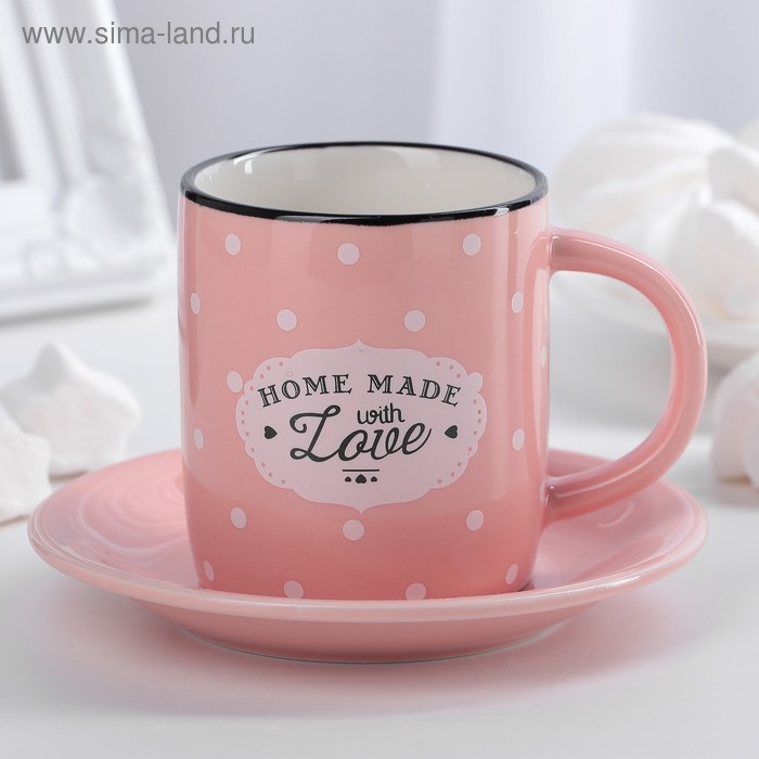 Кофейная пара «Уютный дом», 180 мл, цвет МИКС
Кофейная пара «Уютный дом», 180 мл, цвет МИКС