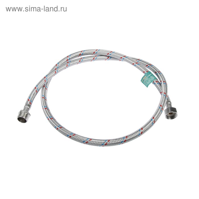 Подводка гибкая для воды LuazonAqua, 1/2", гайка-штуцер, 120 см
Подводка гибкая для воды LuazonAqua, 1/2", гайка-штуцер, 120 см