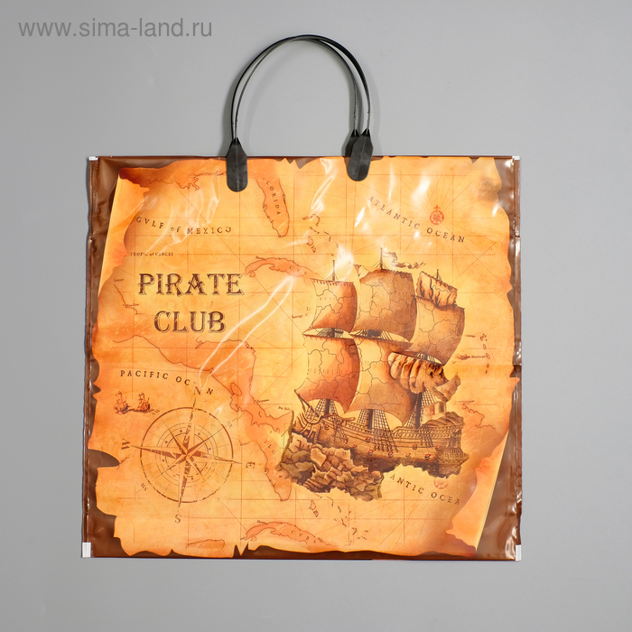 Пакет "Пиратский клуб", полиэтиленовый с пластиковой ручкой, 37 х 34 см, 80 мкм
Пакет "Пиратский клуб", полиэтиленовый с пластиковой ручкой, 37 х 34 см, 80 мкм