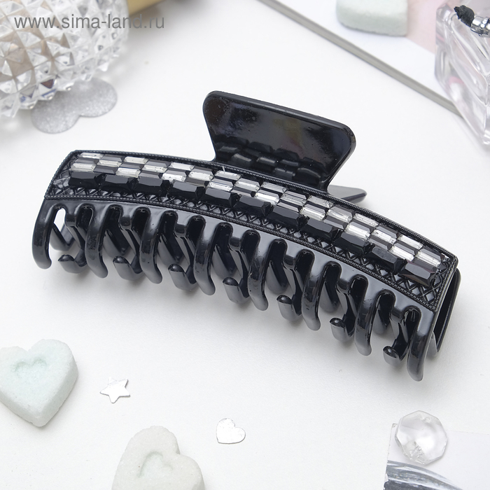 Краб для волос "Челеста" 11,5 см стразы шашки
Краб для волос "Челеста" 11,5 см стразы шашки