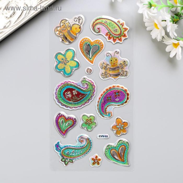 Наклейка пластик "Цветы" с серебром МИКС 23х10 см
Наклейка пластик "Цветы" с серебром МИКС 23х10 см