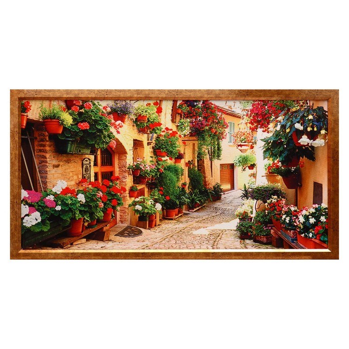 Картина гобеленовая "Улочка" 65*125 см рамка микс
Картина гобеленовая "Улочка" 65*125 см рамка микс