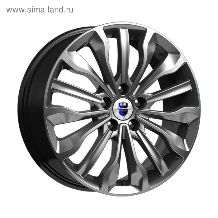 Диск литой K K Атакама (КС756-08) 6.5x17 5x114.3 ET50 d67.1 дарк-платинум 
Диск литой K K Атакама (КС756-08) 6.5x17 5x114.3 ET50 d67.1 дарк-платинум