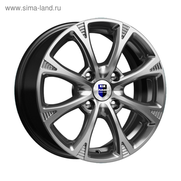 Диск литой K K Блюз (КС606-09) 6x15 4x114.3 ET45 d67.1 дарк-платинум 
Диск литой K K Блюз (КС606-09) 6x15 4x114.3 ET45 d67.1 дарк-платинум