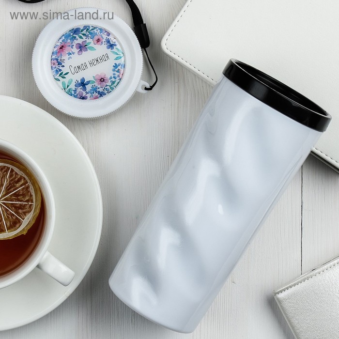 Термостакан "Самая нежная", 350 мл, сохраняет тепло 2 ч
Термостакан "Самая нежная", 350 мл, сохраняет тепло 2 ч