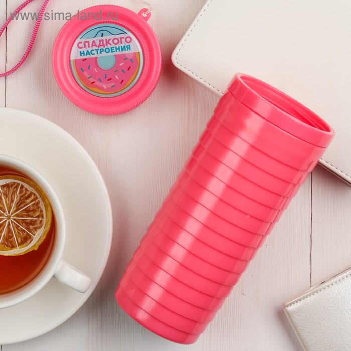 Термостакан "Сладкого настроения", 350 мл, сохраняет тепло 2 ч
Термостакан "Сладкого настроения", 350 мл, сохраняет тепло 2 ч