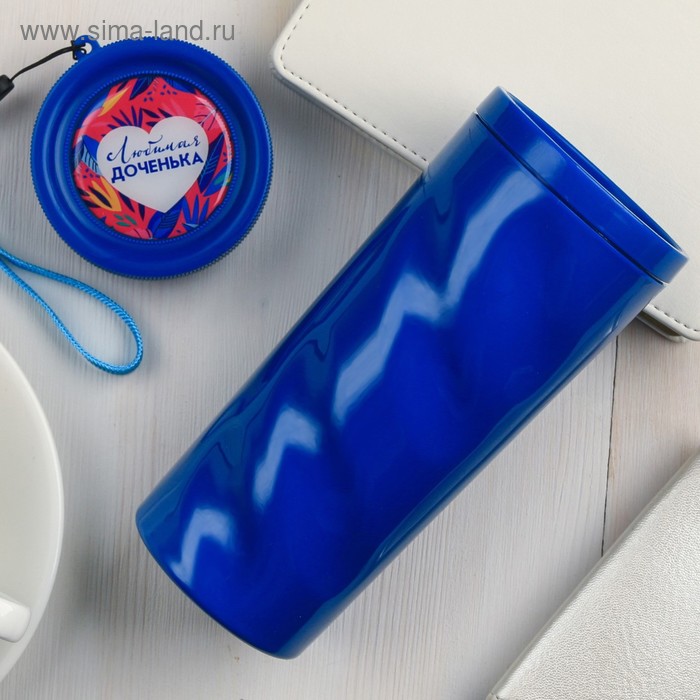 Термостакан "Любимая доченька", 350 мл, сохраняет тепло 2 ч
Термостакан "Любимая доченька", 350 мл, сохраняет тепло 2 ч