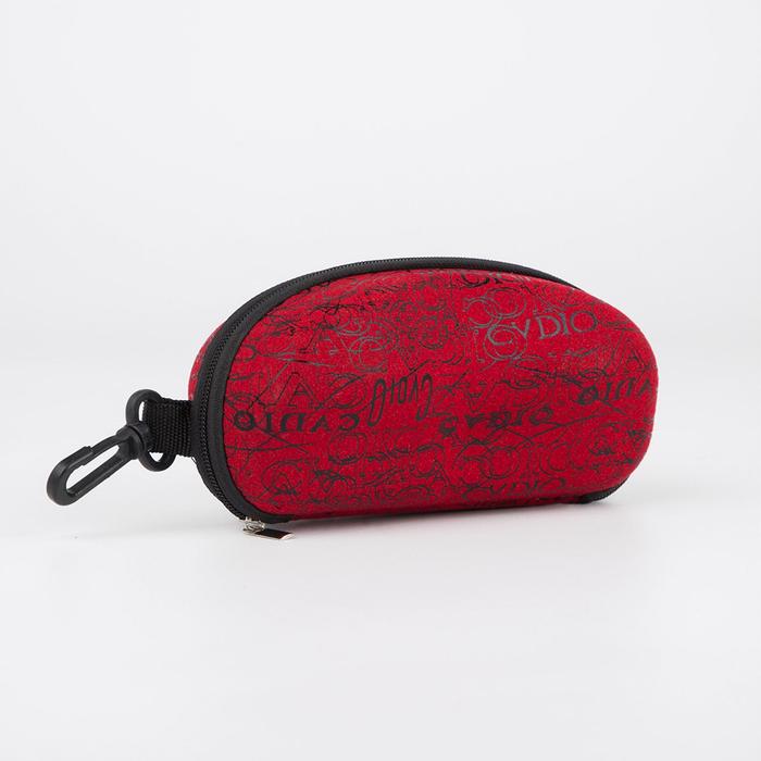 Футляр для очков молнии, 16 × 5 × 7,5 см, цвет красный
Футляр для очков молнии, 16 × 5 × 7,5 см, цвет красный