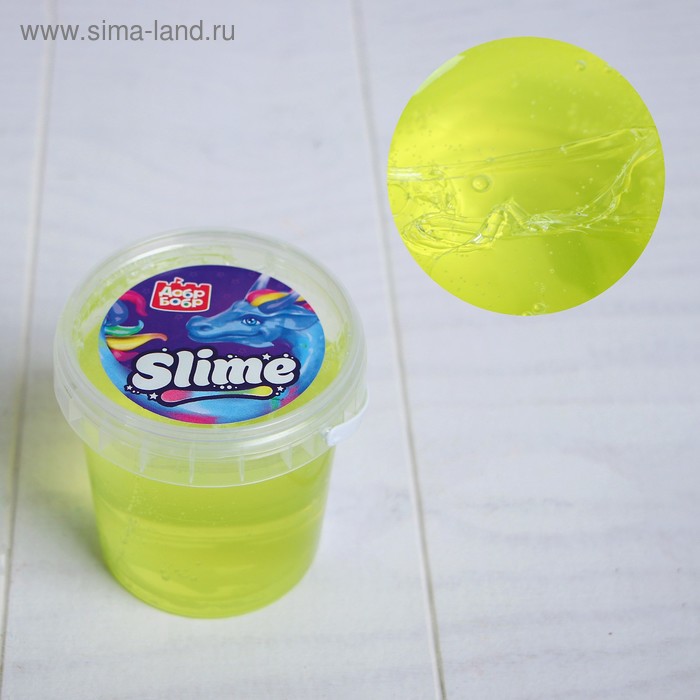 Слайм в ведёрке жёлтый ароматизированный, 150 мл
Слайм в ведёрке жёлтый ароматизированный, 150 мл
