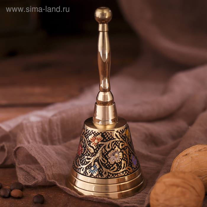 Колокольчик латунь "Цветочные узоры" 5,5х5,5х12,5 см
Колокольчик латунь "Цветочные узоры" 5,5х5,5х12,5 см